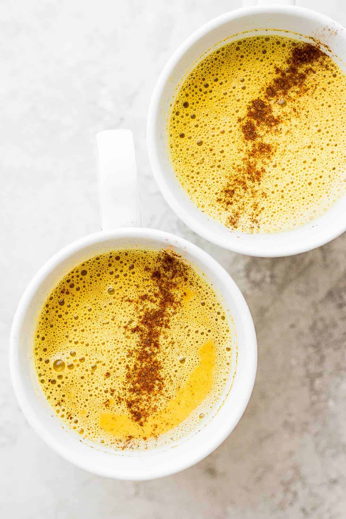 dairy-free turmeric latte recipe