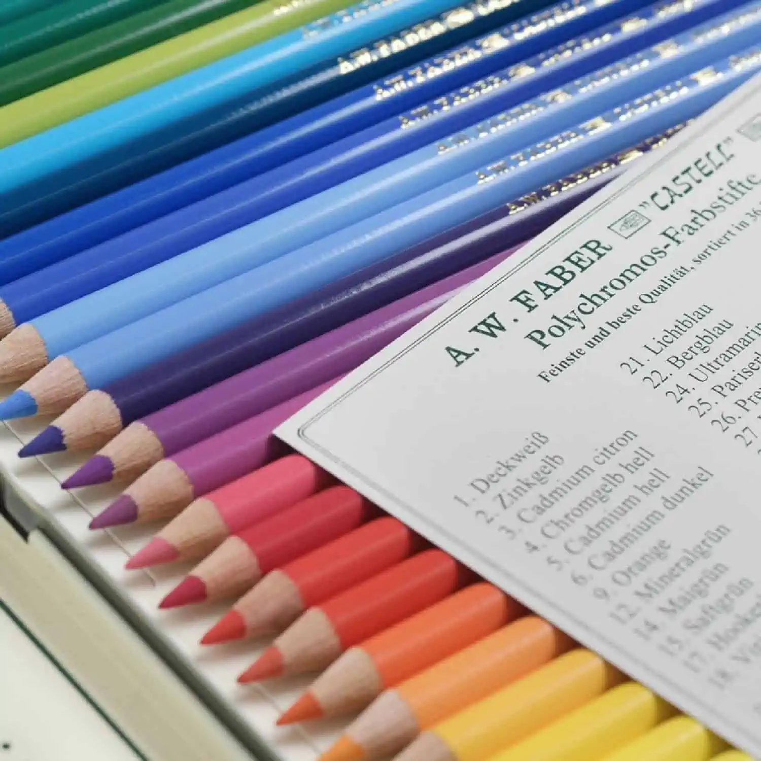 Faber Castell Polychromos Pencils 1