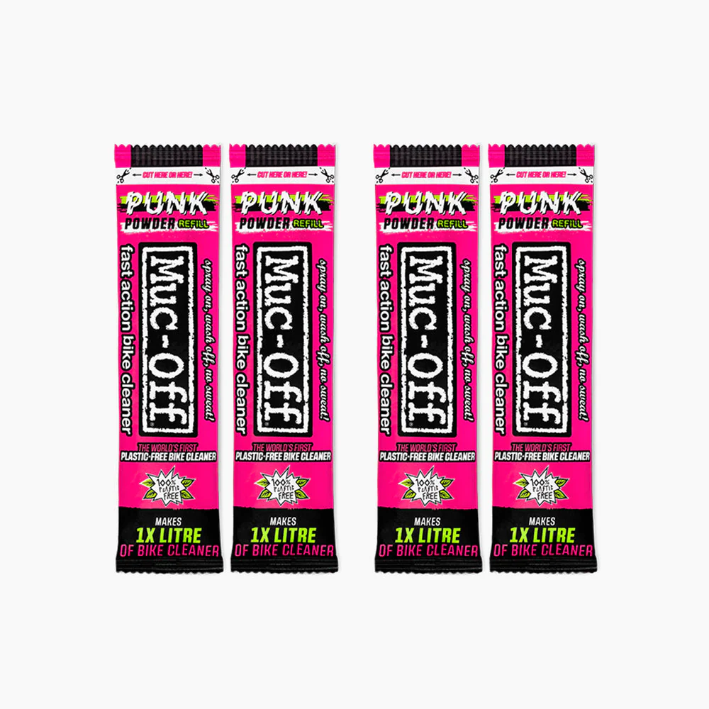 MUC-OFF PUNK POWDER BIKE CLEANER - 4 SACHETS