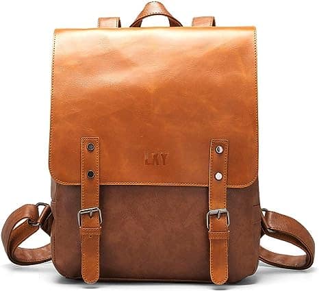 LXY Vegan Leather Backpack