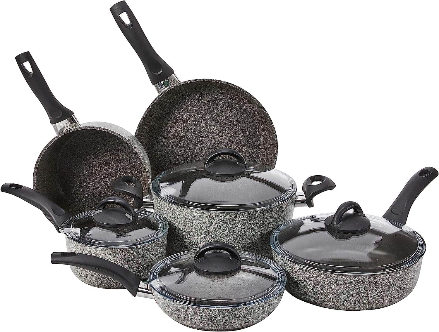 BALLARINI Parma by HENCKELS 10-pc Nonstick Pot and Pan Set