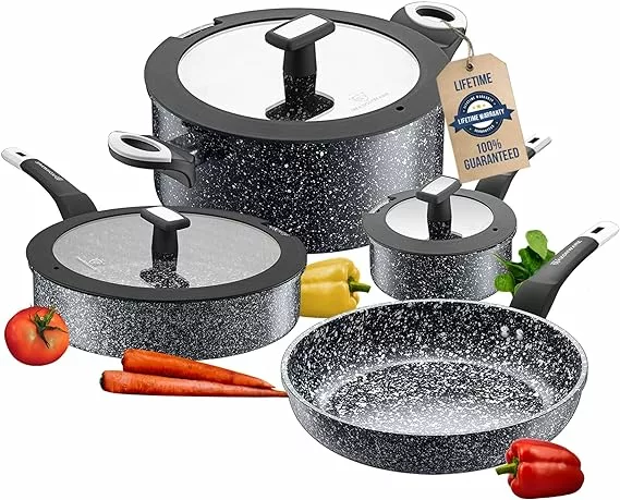 Waxon ware 7pc Premium Ceramic Cookware Set