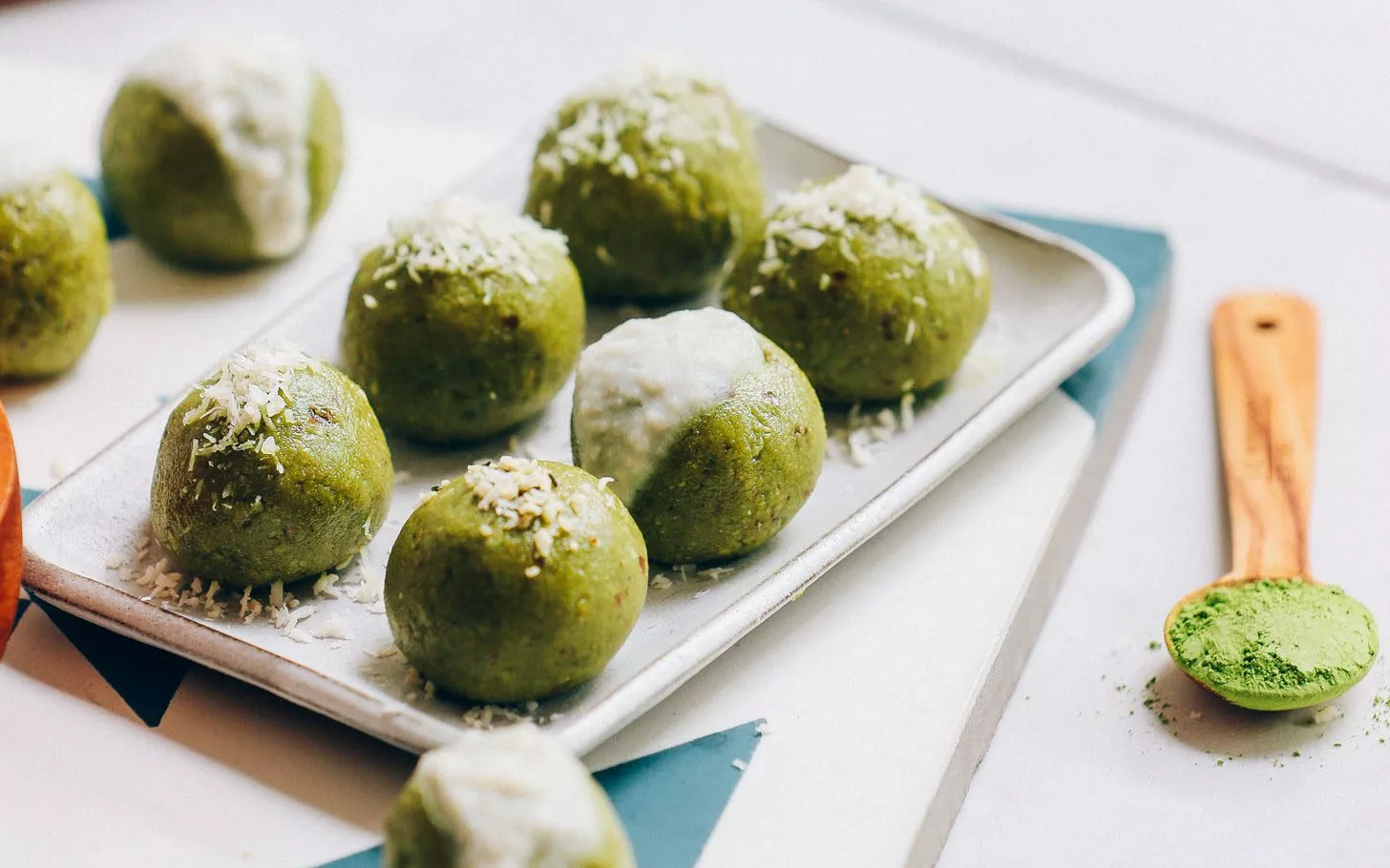 Vegan Matcha Energy Balls