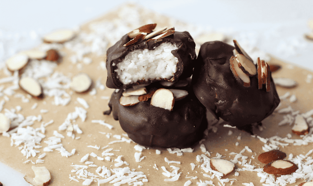 Vegan Almond Joy Bites