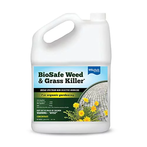 BioSafe SystemsWeed & Grass Killer Non-Selective Herbicide- For Broadleaf & Grassy Weeds