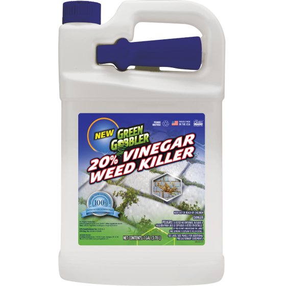 Green Gobbler 20% VINEGAR WEED & GRASS KILLER - 1 GALLON