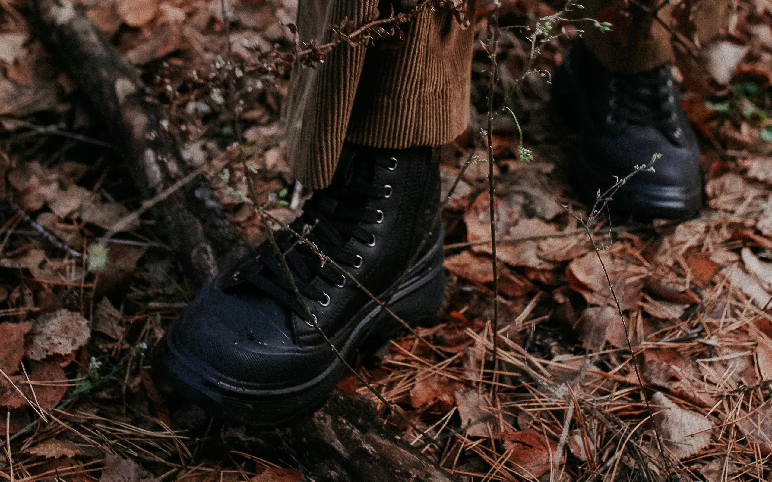 Leather Oxford shoes for Dark Academia