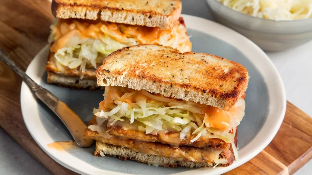 Tempeh Reuben Sandwich