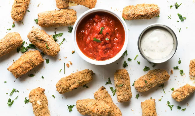 Dairy-free mozzarella stick dipping sauce ideas