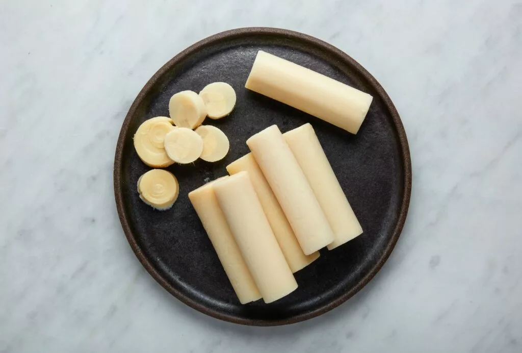 Heart of palm taste and texture comparison to other vegetables