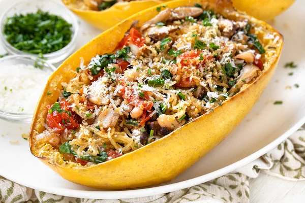 Best vegan spaghetti squash and mushroom recipe