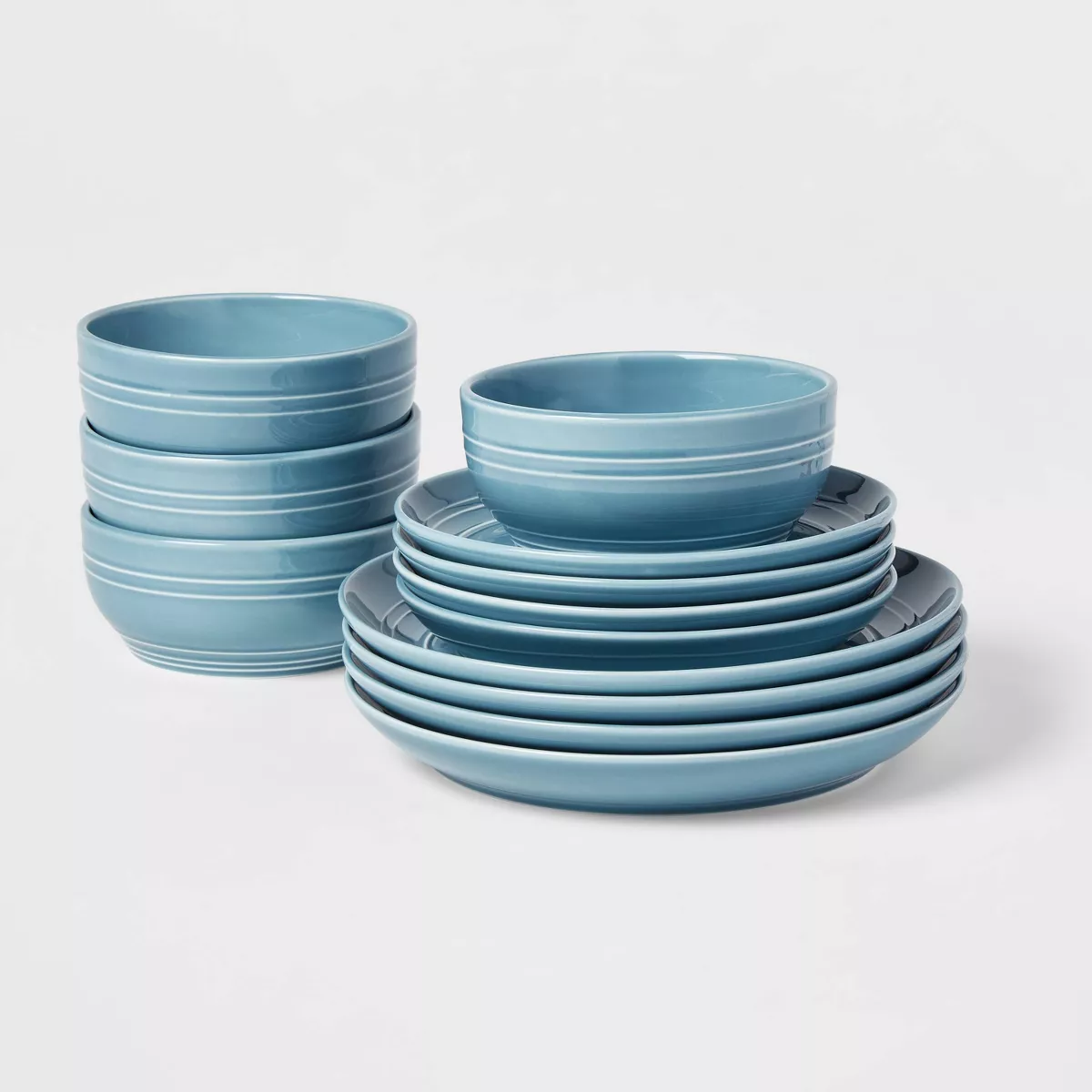 12pc Stoneware Westfield Dinnerware Set