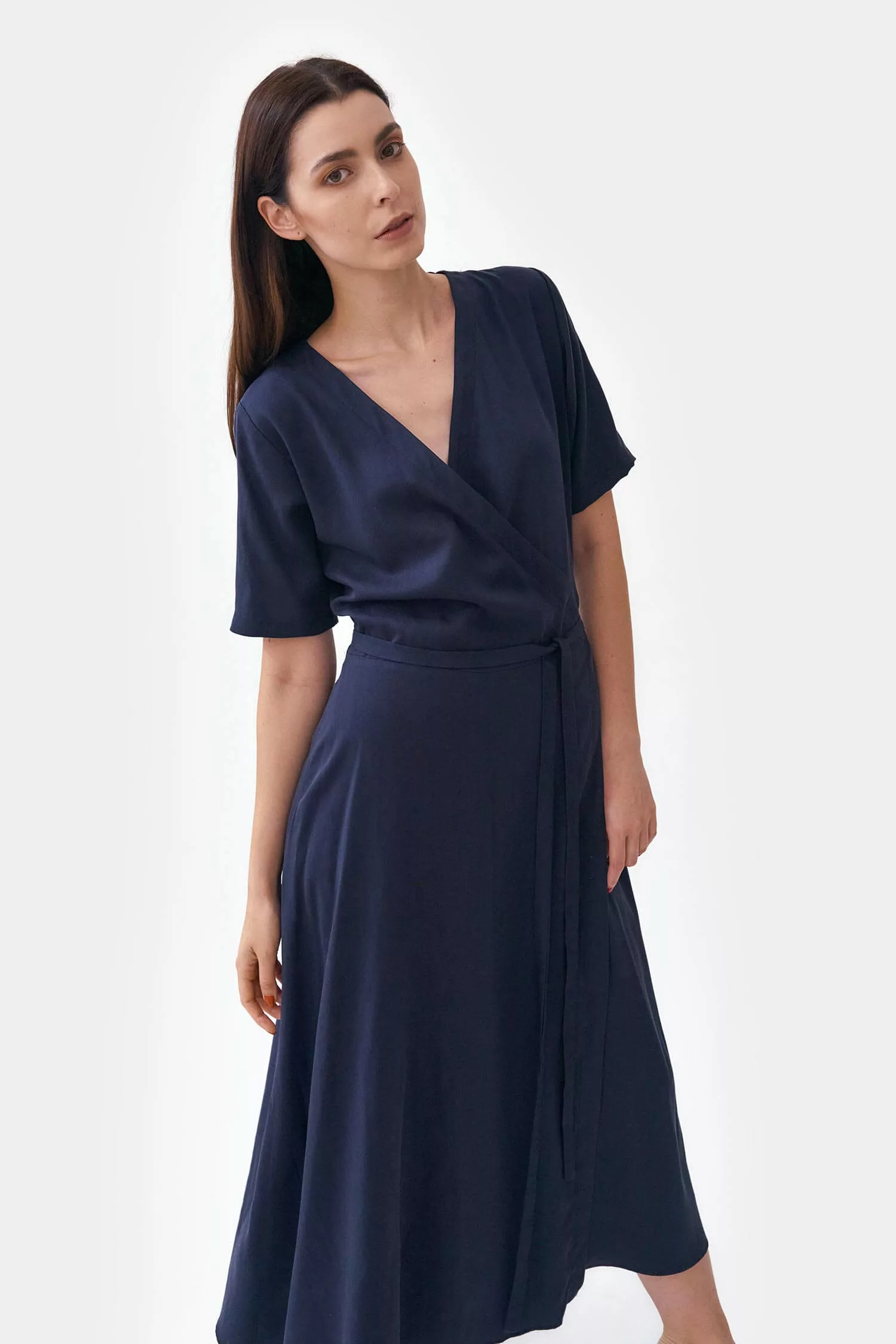 Tencel wrap dress 6 jpg