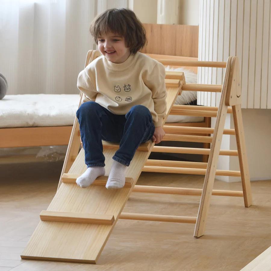 Olive - Pikler Triangle Ladder and Climber Slide