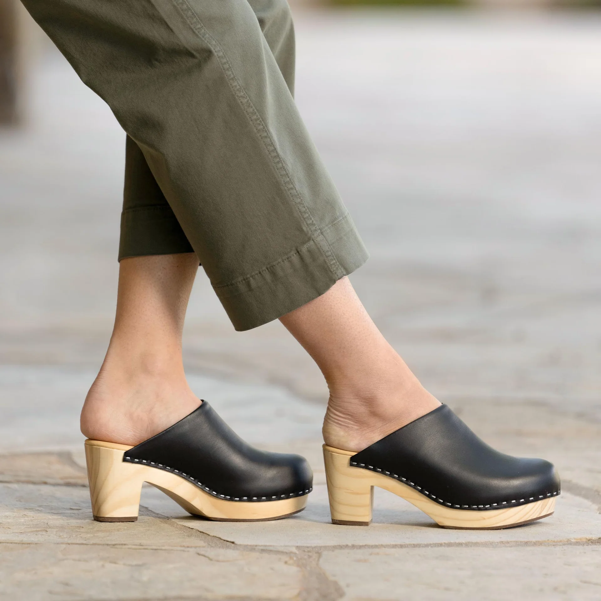 Nisolo All-Day Heeled Clog