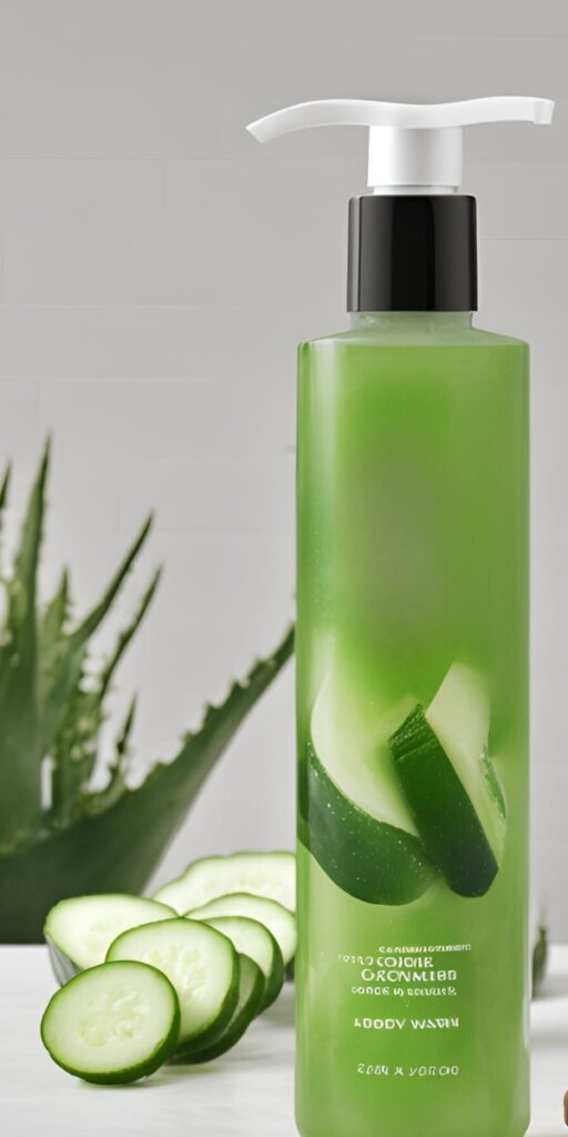  Aloe Vera and Cucumber Body Wash