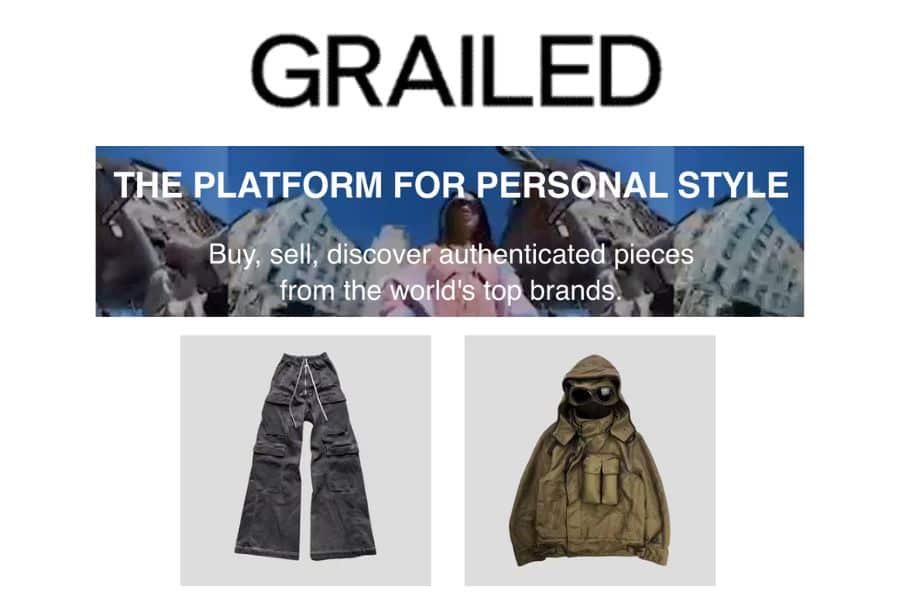 where to sell used clothes - grailed