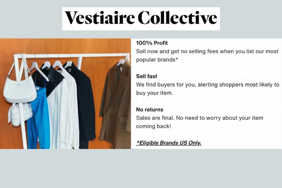 where to sell used clothes - vestaire collective