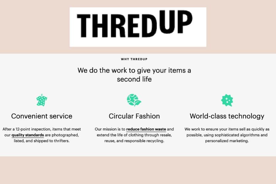 where to sell used clothes - thredUP