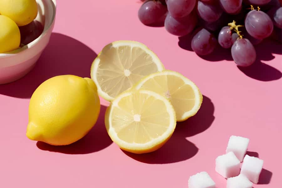 Ingredients for Making Candy Grapes At Home