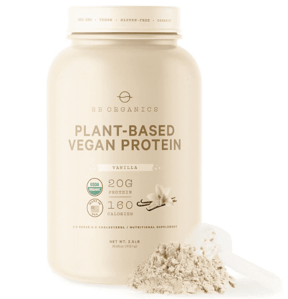 Sun Bay Organics Vanilla Vegan Protein Powder