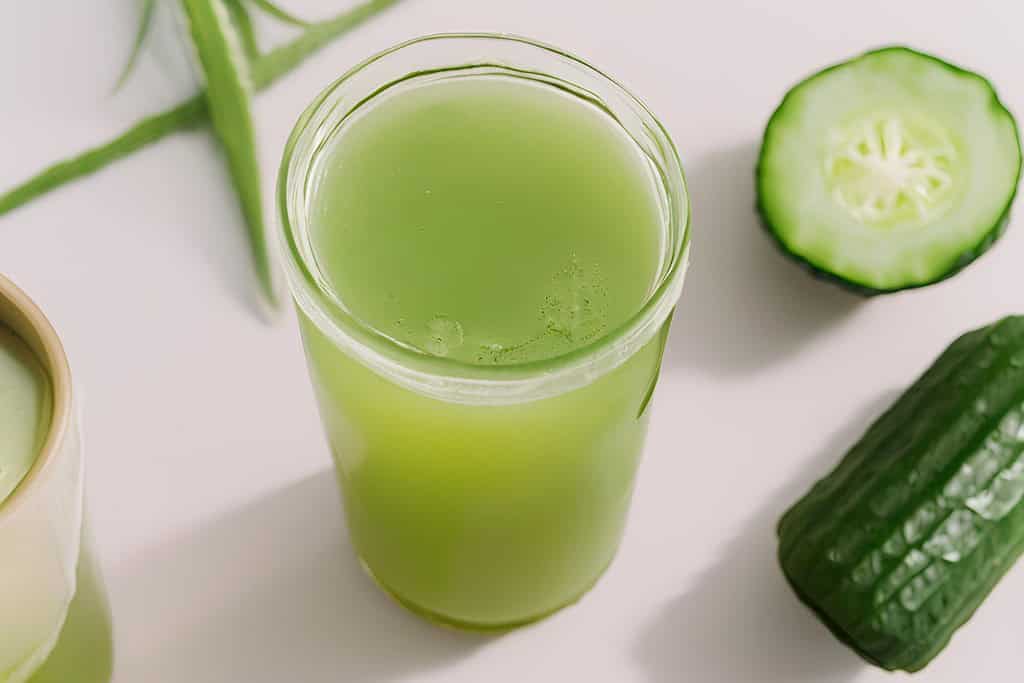 DIY Aloe Vera, Green Tea & Cucumber Night Gel