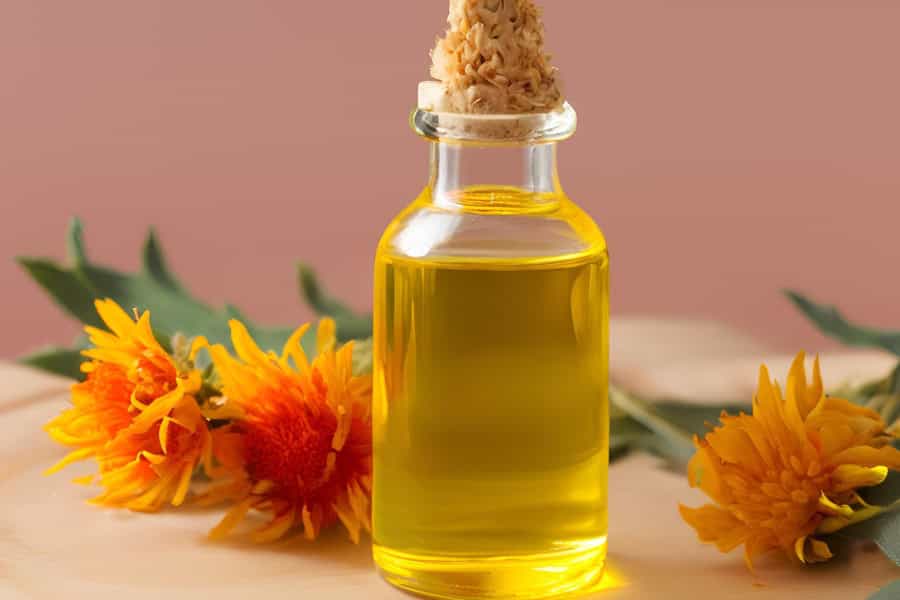 safflower plant oil Environmental Impact of Grapeseed Oil 