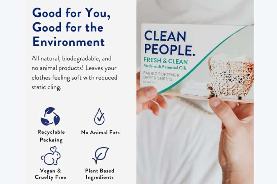 Why Use Clean People Laundry Sheets?