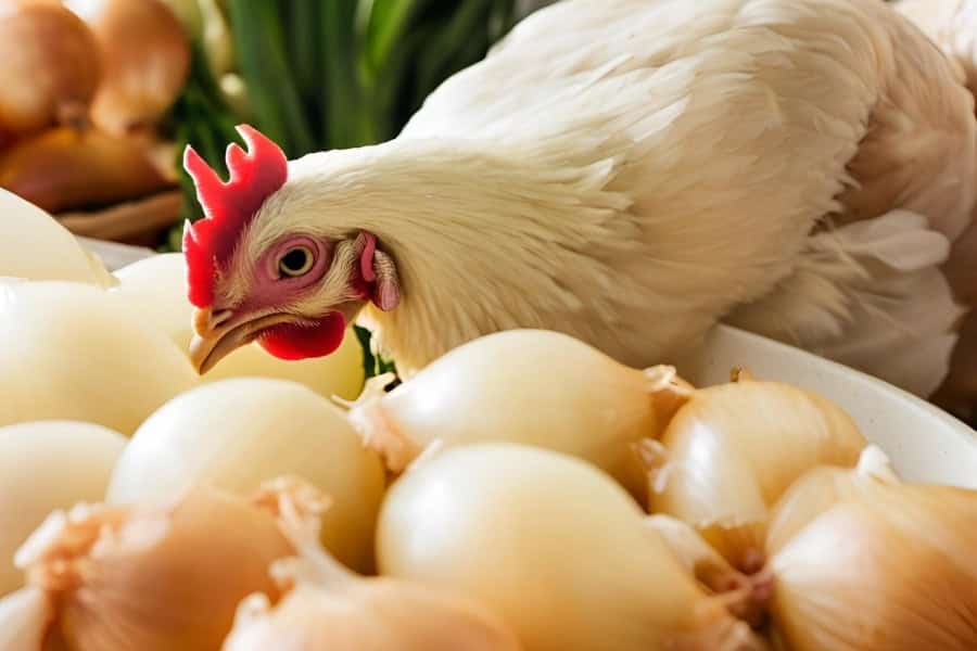 Expert Opinions On Can Chickens Eat Onions Safely?