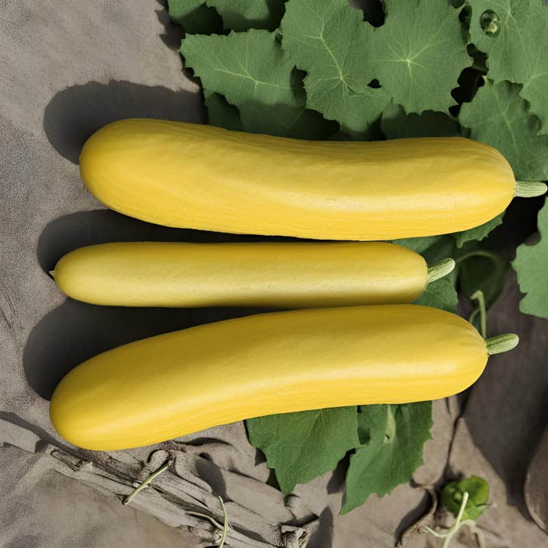 yellow cucumbers