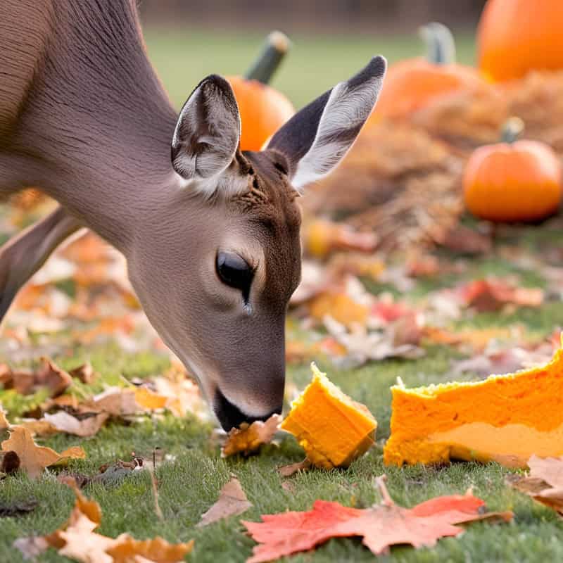 do deer eat pumpkins