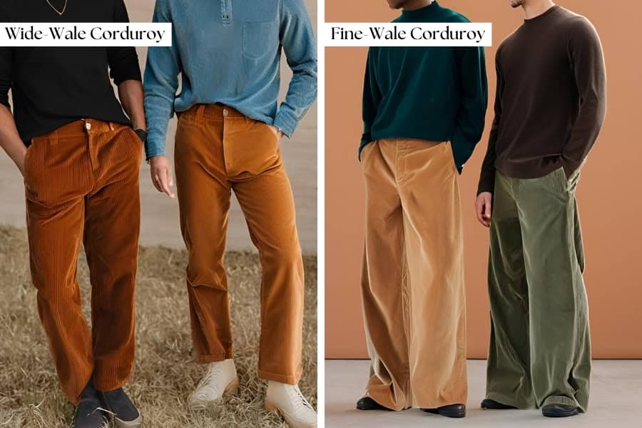 Types of Corduroy