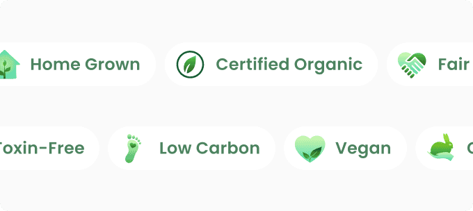 Verified Sustainability Badges