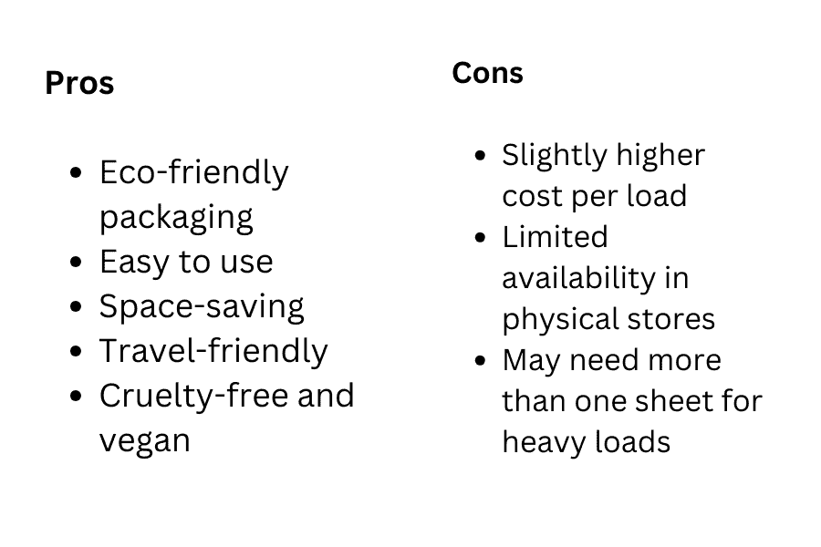 Pros and Cons of Clean People Laundry Sheets