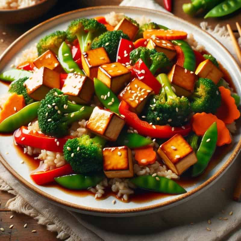 2. Vegan Stir-Fry with Tofu