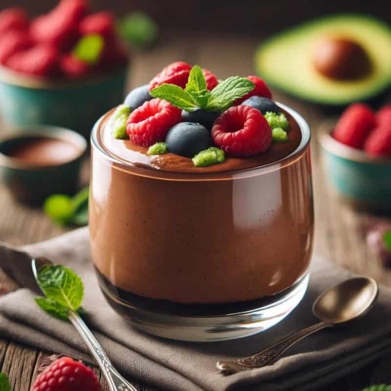 5. Vegan Chocolate Avocado Mousse