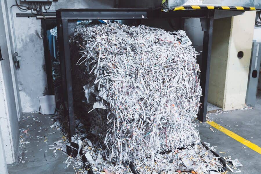 Energy Savings Secret of Shredded Paper