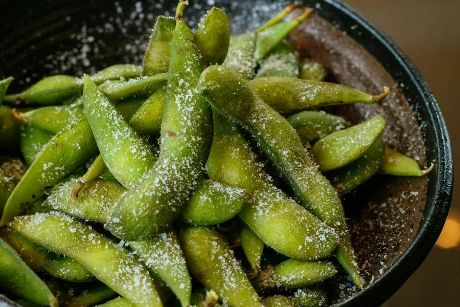 Edamame and Kidney Beans